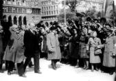 auf dem Weg zum Parlament 29. April 1945