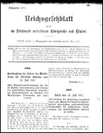 Kriegswirtschaftliches Ermächtigungsgesetz 1917